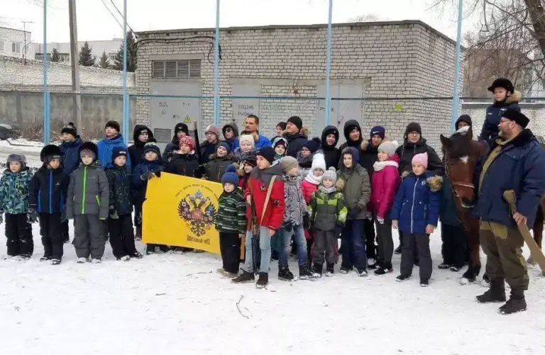 Воспитанники епархиального спортивного клуба  «Муромец» посетили казачий конный клуб «Станица»