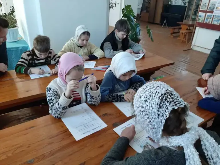Дебютантами православной олимпиады в селе Большие Ключищи стали самые юные воспитанники воскресной школы