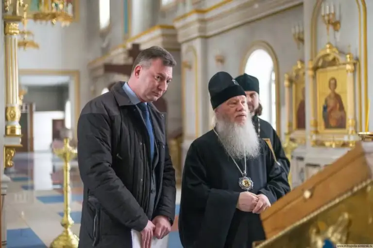 Рабочая встреча Главы митрополии с Первым заместителем Губернатора региона