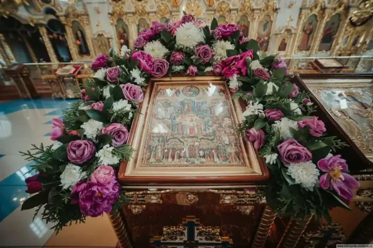 В Симбирске отметили празднование соборной памяти Всех святых, в земле Русской просиявших