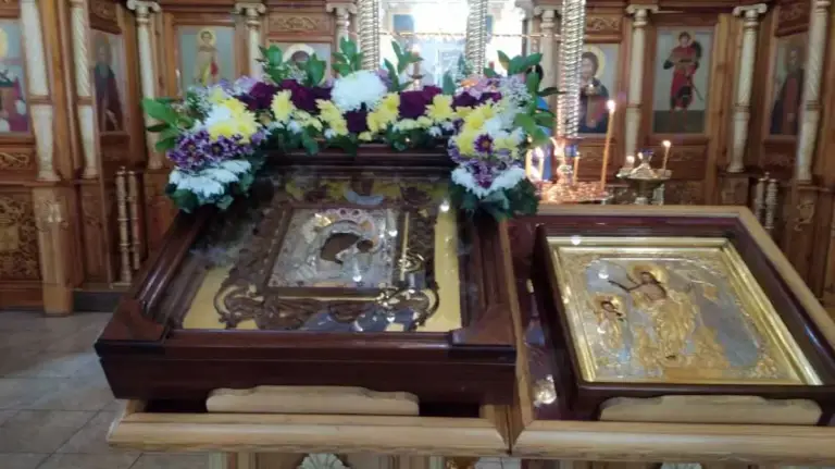 Пребывание Жадовской иконы Божией Матери в Благовещенском храме г. Ульяновска