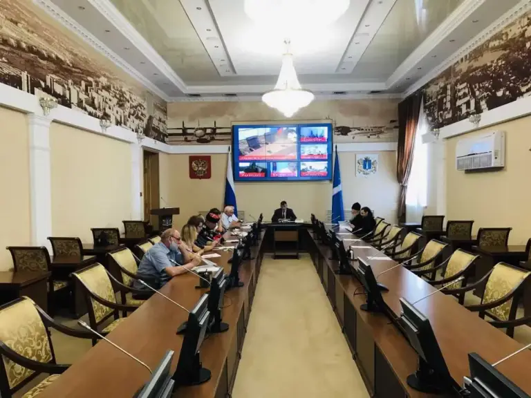 Заседание Совета по делам казачества в Ульяновской области в режиме видеоконференции