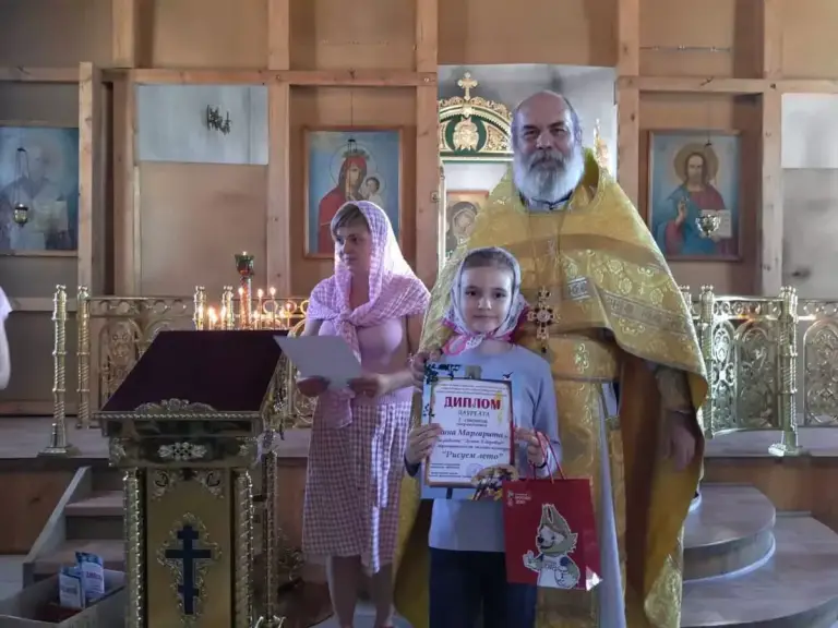 На приходе храма Святой Живоначальной Троицы в Новоульяновске подвели итоги online-конкурса «Рисуем лето»