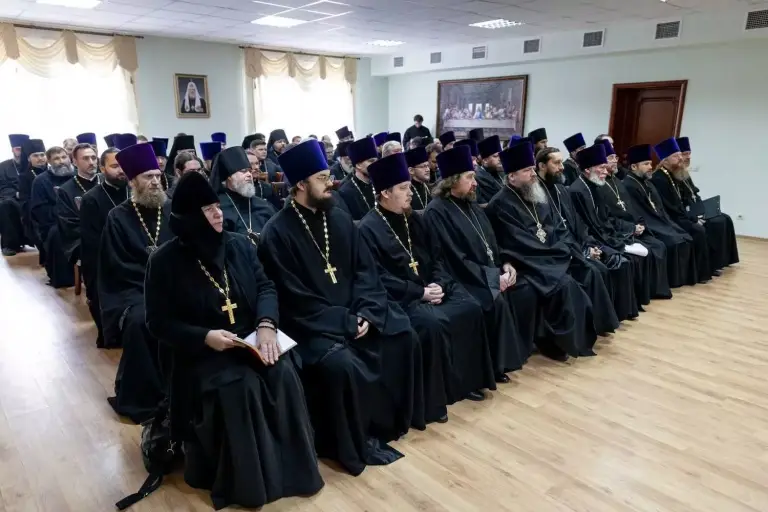 В Епархиальном управлении прошло собрание духовенства храмов Ульяновска