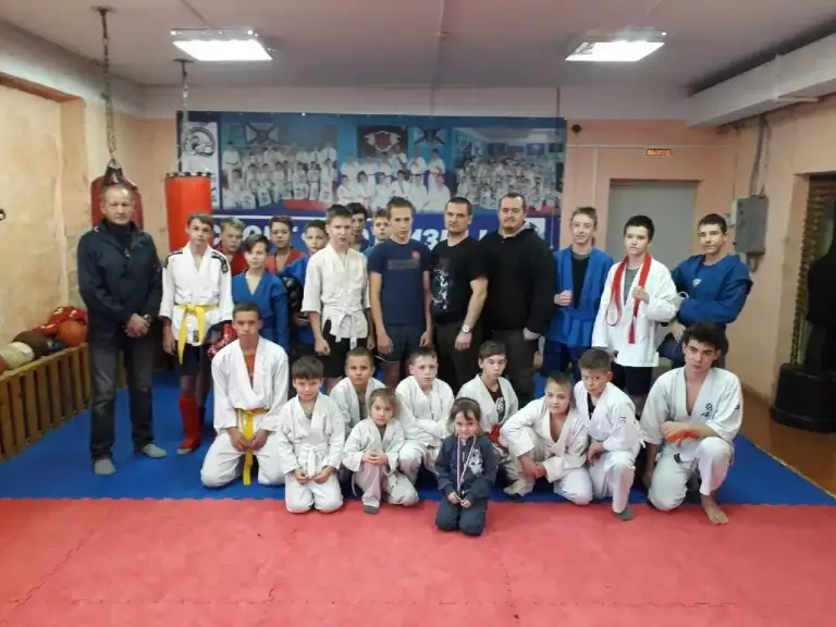 Воспитанники епархиального спортивного клуба «Муромец» приехали в гости в клуб «Патриот» в Старой Майне