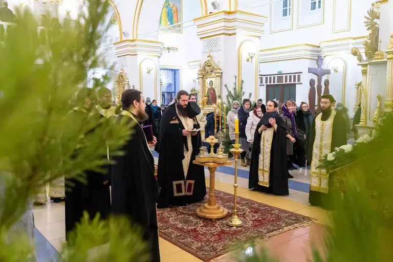 Всенощное бдение в канун Рождества Христова