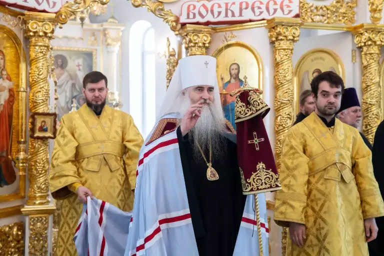 Божественная литургия в храме святителя Николая Чудотворца Ульяновска
