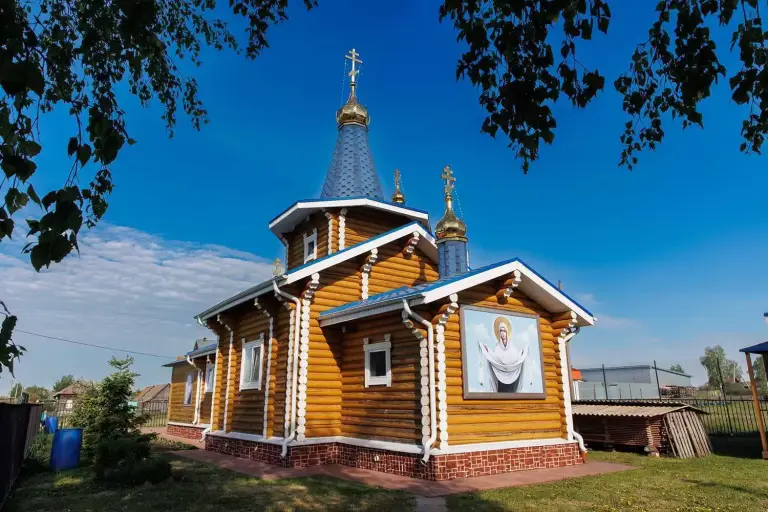 Храм Владимирской иконы Божией Матери с. Поповка