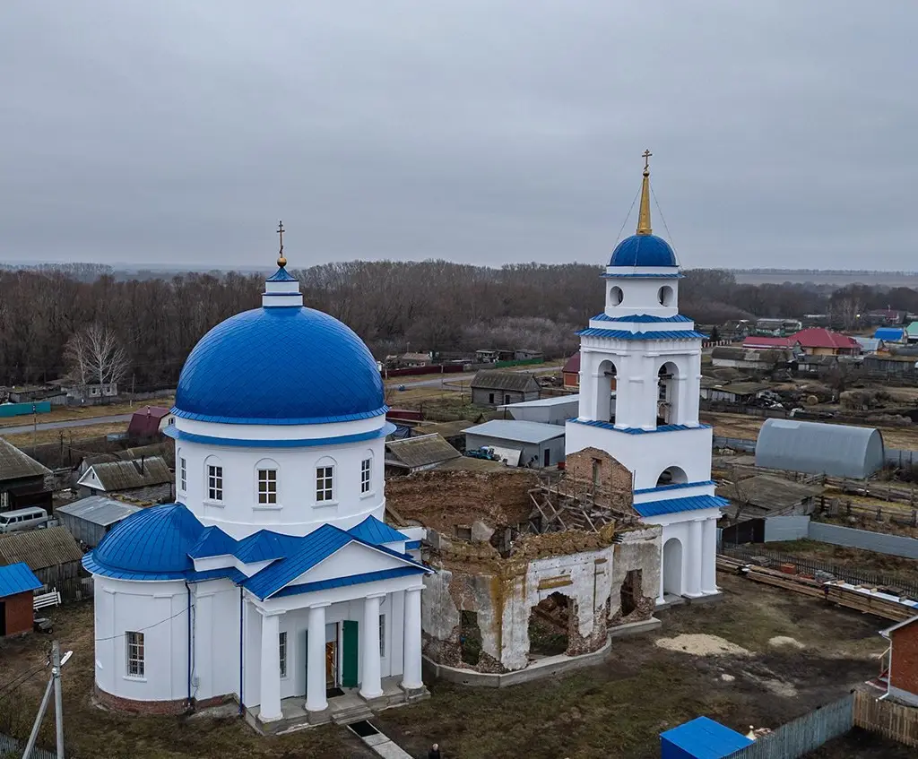 Храм в честь Казанской иконы Божией Матери с. Елшанка
