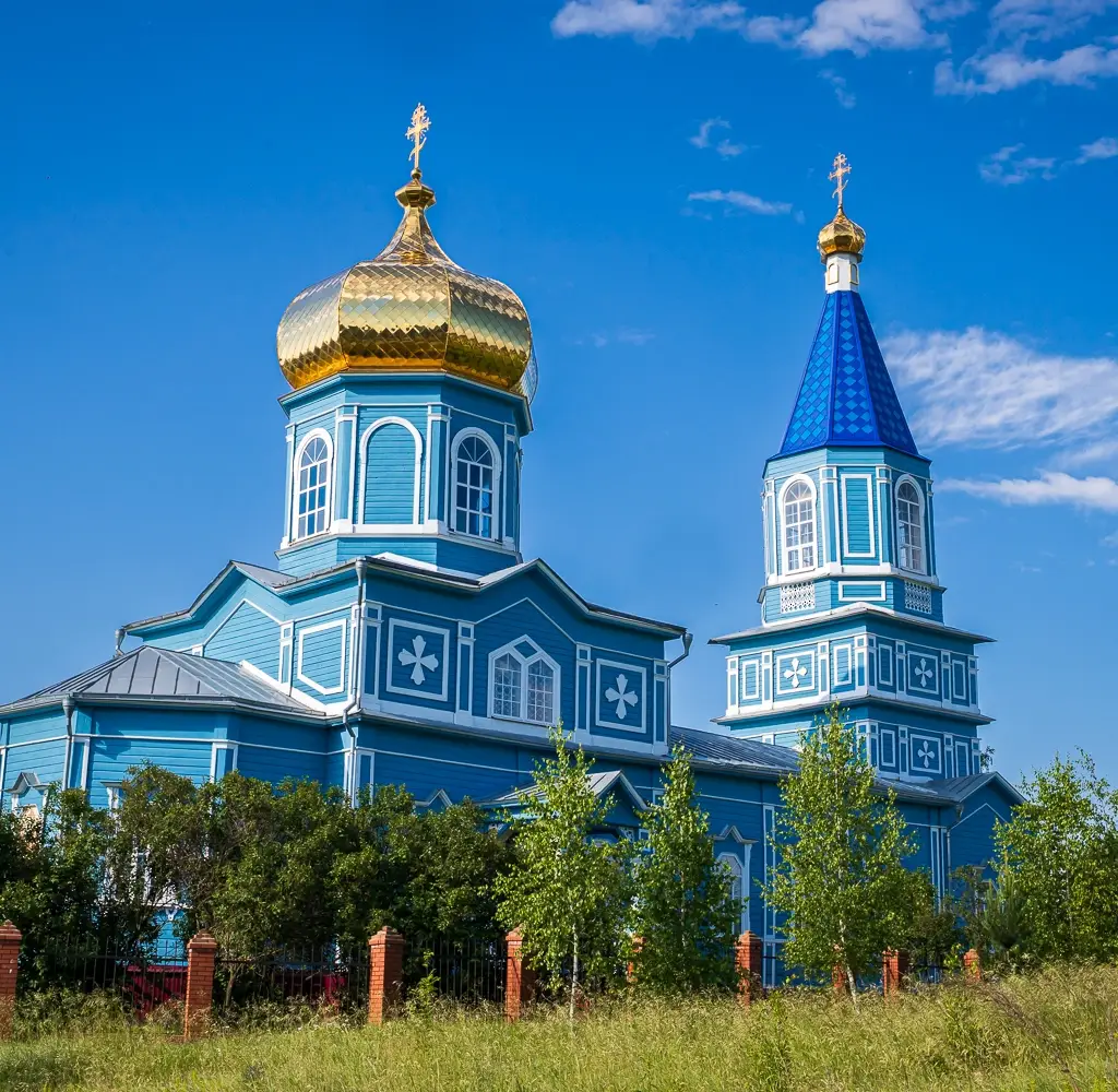 Храм в честь Казанской иконы Божией Матери с. Кивать