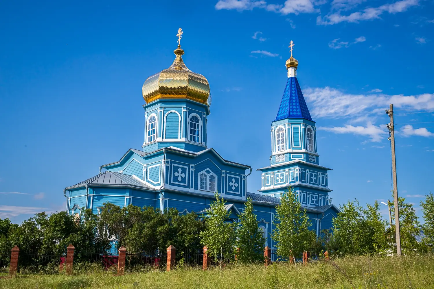 Храм в честь Казанской иконы Божией Матери с. Кивать