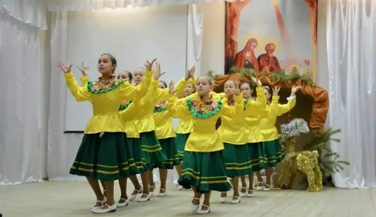 Воспитанники воскресной школы села Арское провели Рождественский концерт