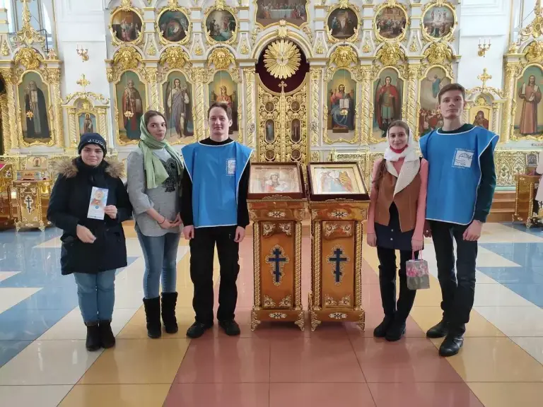 Православная молодежь поздравила ульяновских студентов с днем святой Татианы