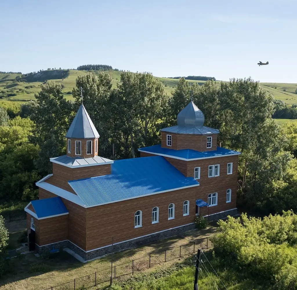Храм Казанской иконы Божией Матери с. Чеботаевка