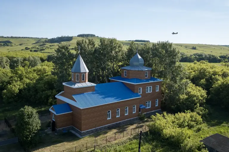 Храм Казанской иконы Божией Матери с. Чеботаевка