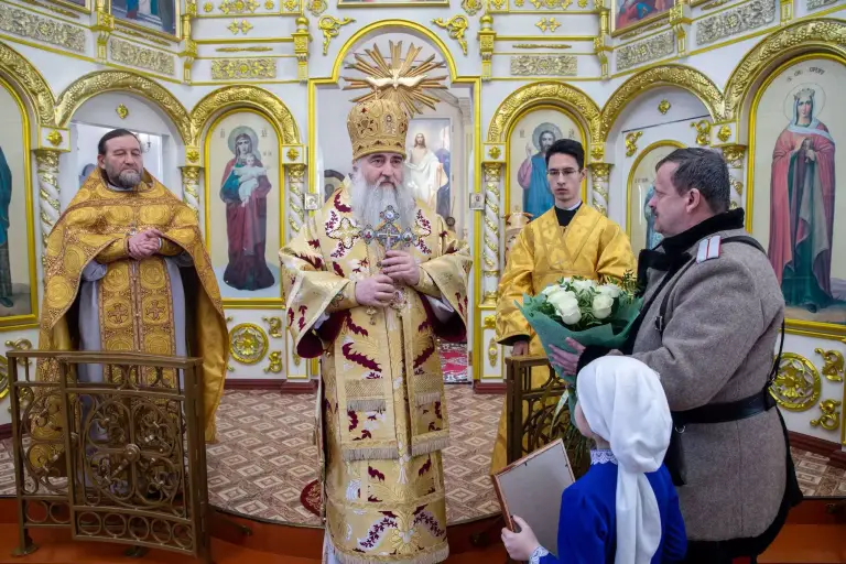 В Неделю о блудном сыне Митрополит Лонгин совершил богослужение в храме в честь иконы Божией Матери «Всех скорбящих Радость» р.п. Карсун