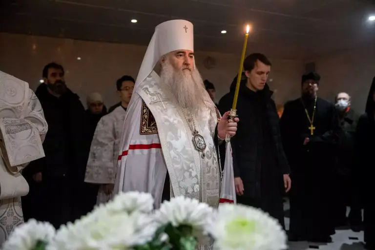 Панихида в Спасо-Вознесенском кафедральном соборе