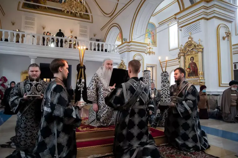 Пассия в Спасо-Вознесенском кафедральном соборе Ульяновска