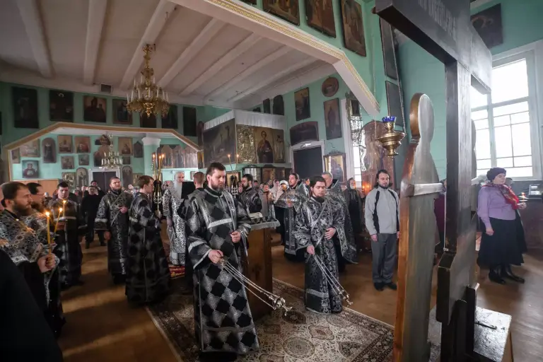 Пассия в храме в честь иконы Божией Матери «Неопалимая Купина» Ульяновска