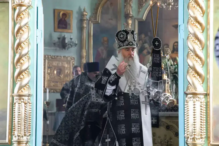 Литургия Преждеосвященных Даров в храме в честь иконы Божией Матери «Неопалимая Купина» Ульяновска