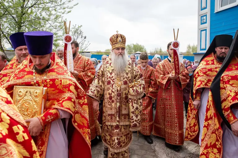 Божественная литургия в храме Благовещения Пресвятой Богородицы Ульяновска