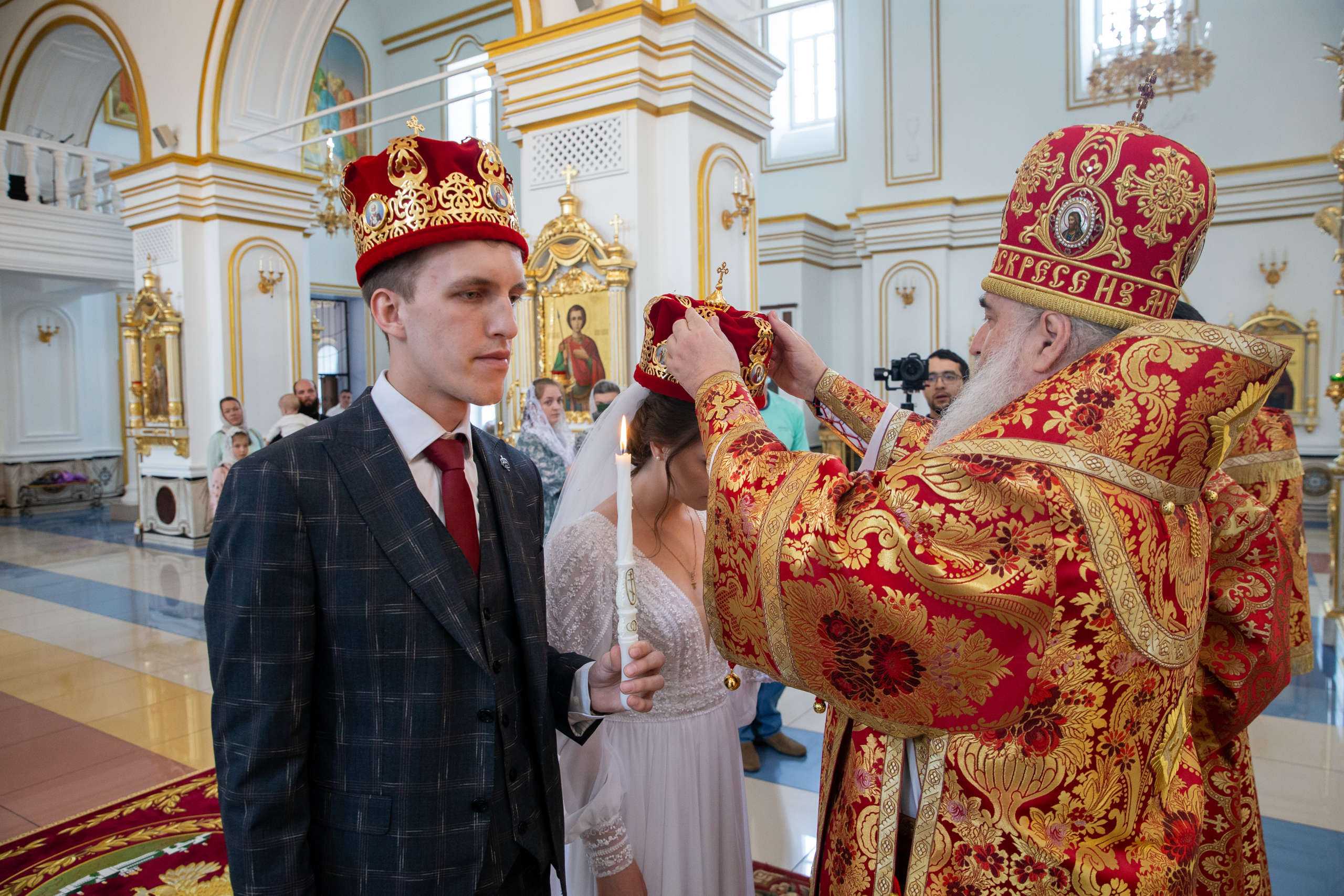 Венчание в Вознесенском соборе Кузнецк