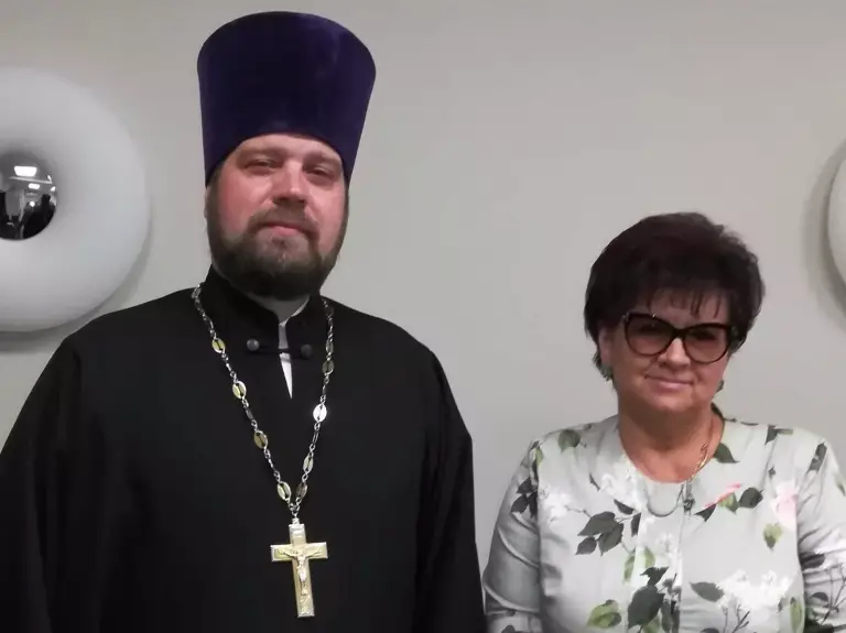 Священник встретился с руководством Ульяновского авиационного колледжа