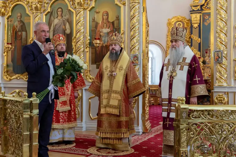 В Вознесенском кафедральном соборе состоялось соборное архиерейское богослужение
