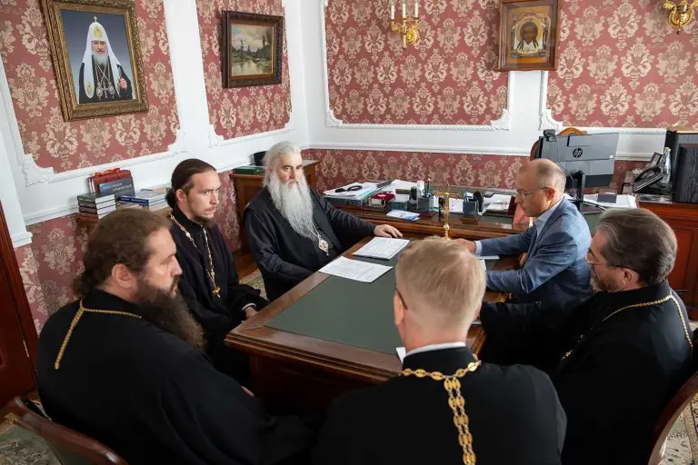 В Симбирском епархиальном управлении прошло рабочее совещание по подготовке к празднованию 800-летия со дня рождения святого благоверного князя Александра Невского