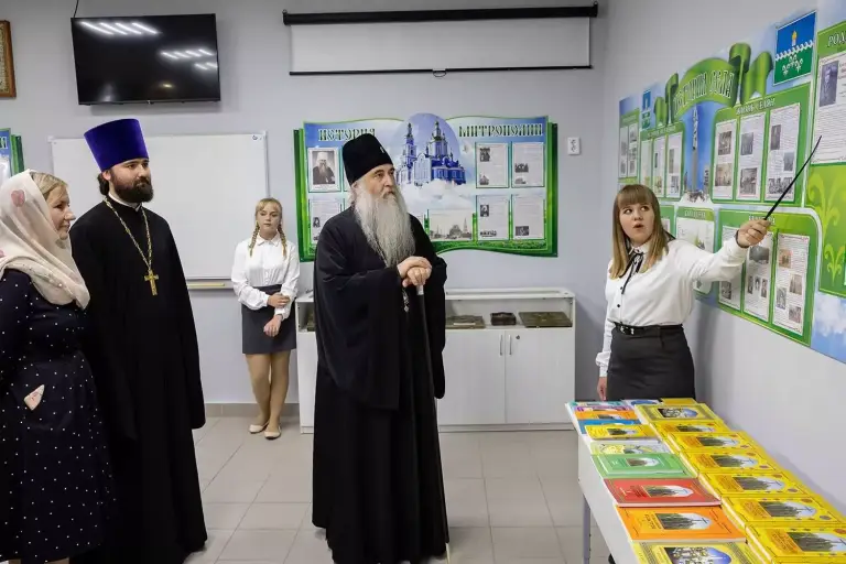 В школе села Большие Ключищи открыли кабинет православной культуры