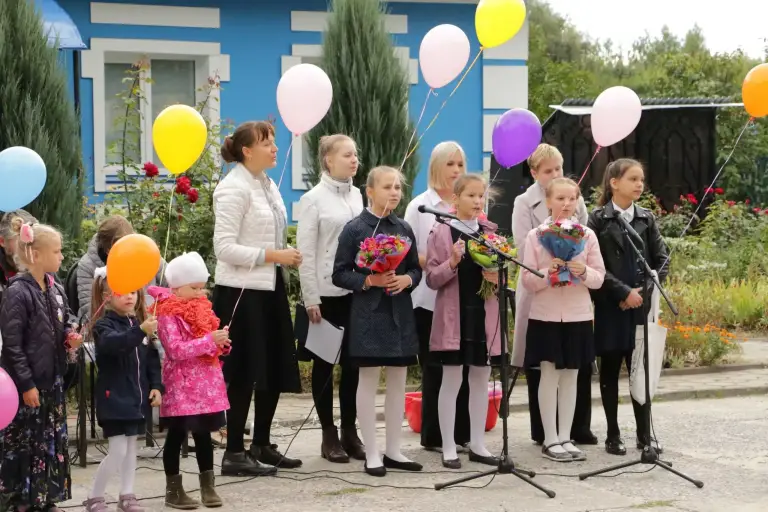В воскресной школе «Благовестник» прошла торжественная линейка в честь начала учебного года