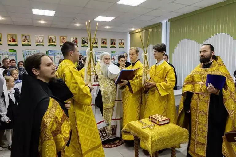 В средней школе села Большие Ключищи открыт кабинет для изучения предмета «Основы православной культуры». Видео
