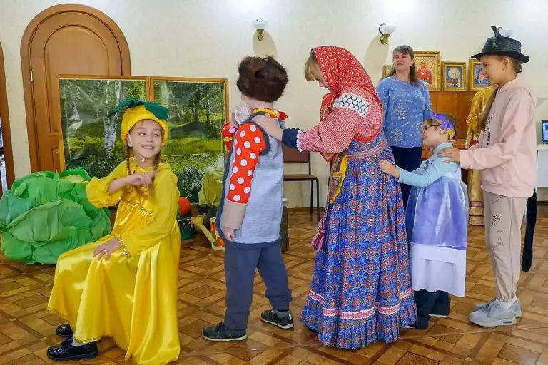 «Солнечный круг»: как работает православно-инклюзивный центр. ВИДЕО