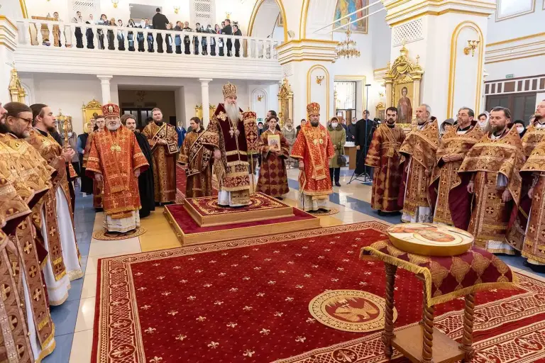 В Симбирской епархии отметили день ангела митрополита Лонгина. Видео