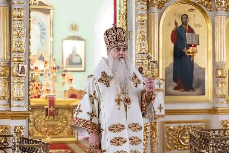 Божественная литургия в Воскресенско-Германовском храме Ульяновска