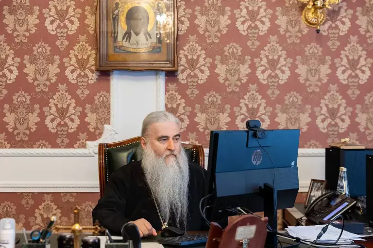 Митрополит Лонгин принял участие в общем собрании членов Издательского совета Русской Православной Церкви