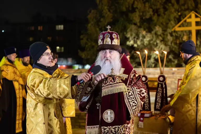 Чин основания храма во имя святого Александра Невского Ульяновска