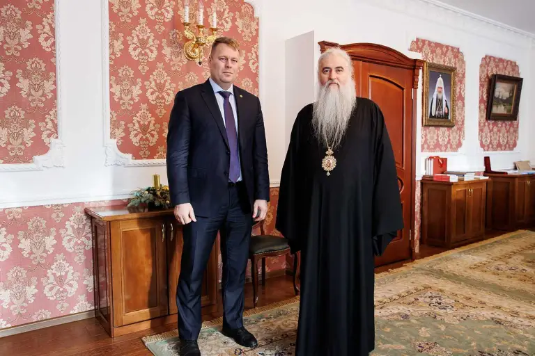 Состоялась встреча управляющего епархией с главой регионального министерства здравоохранения