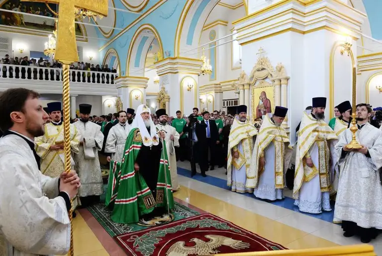 1 февраля — годовщина интронизации Святейшего Патриарха Московского и всея Руси Кирилла