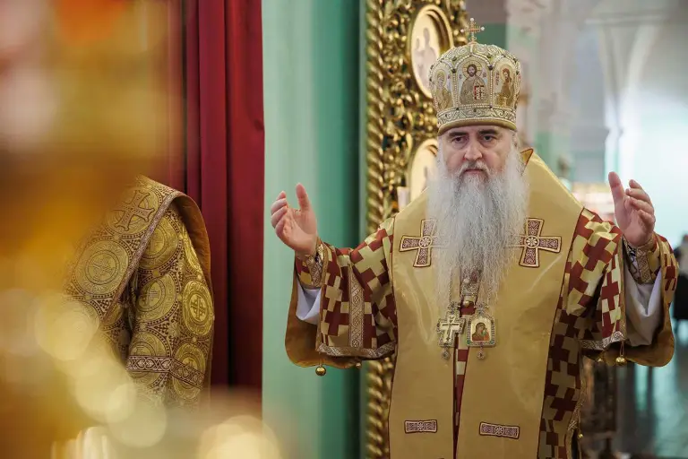 Божественная литургия в Воскресенско-Германовском храме Ульяновска