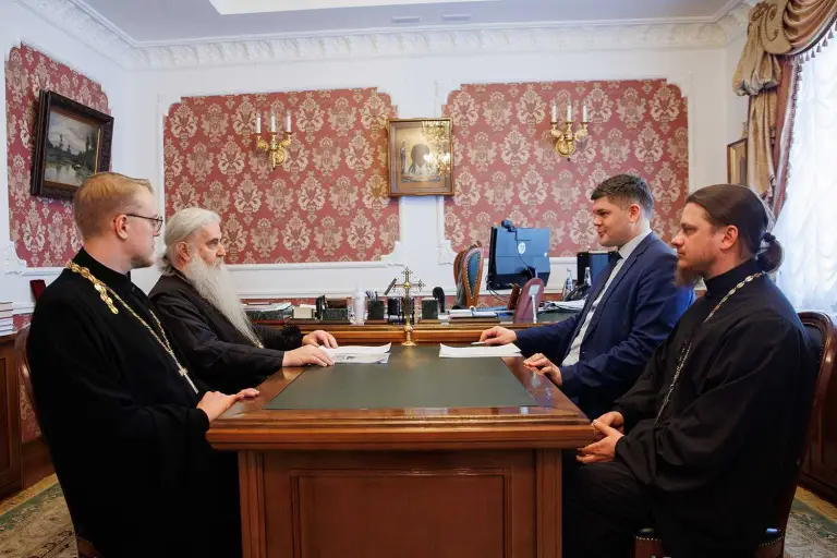 Митрополит Лонгин встретился с ректором УлГПУ