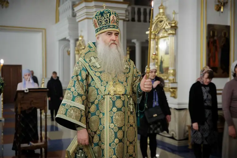 Полиелейное богослужение в Спасо-Вознесенском кафедральном соборе Ульяновска
