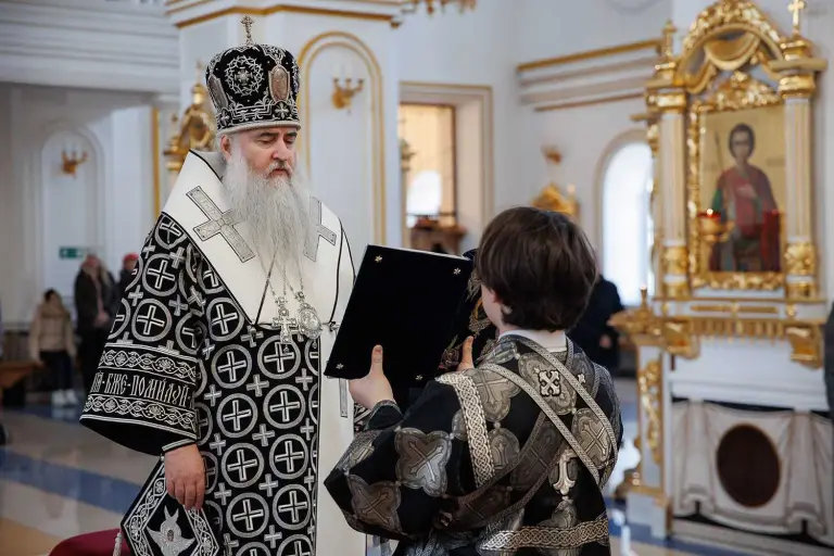 Вечерня и Литургия Преждеосвященных Даров в Спасо-Вознесенском кафедральном соборе Ульяновска