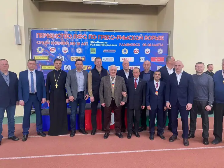 Священник принял участие в торжественном открытии Первенства ПФО по греко-римской борьбе