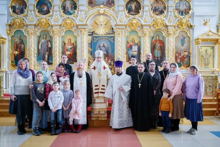 Крещение в Спасо-Вознесенском кафедральном соборе Ульяновска