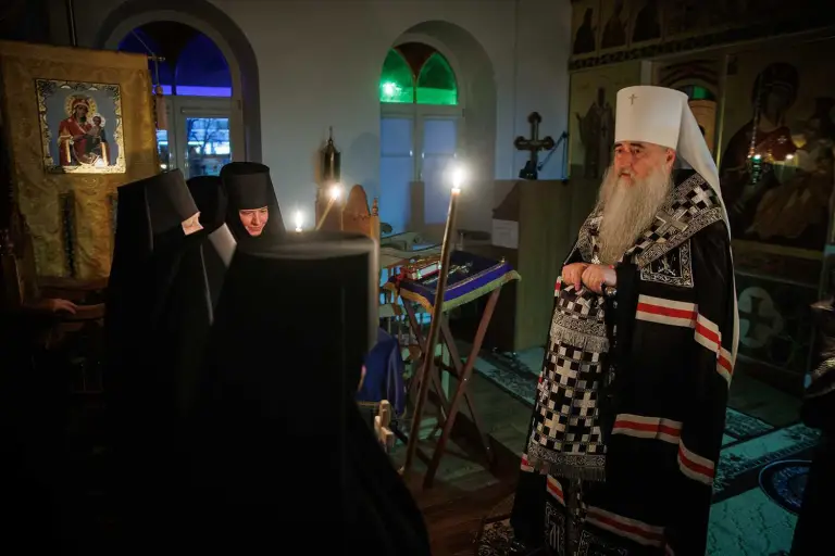 Монашеский постриг в Спасском женском монастыре в Ульяновске