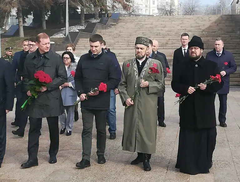 Священник принял участие в митинге, посвященном Международному Дню освобождения узников фашистских концлагерей