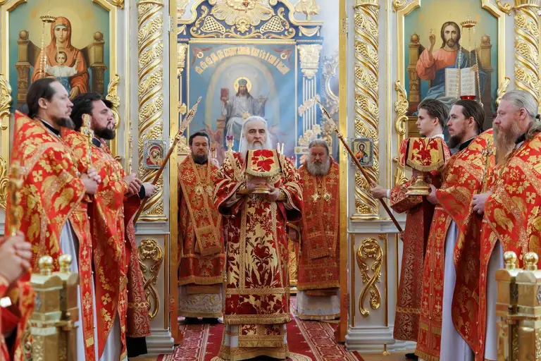 Состоялось соборное служение архиереев Симбирской митрополии