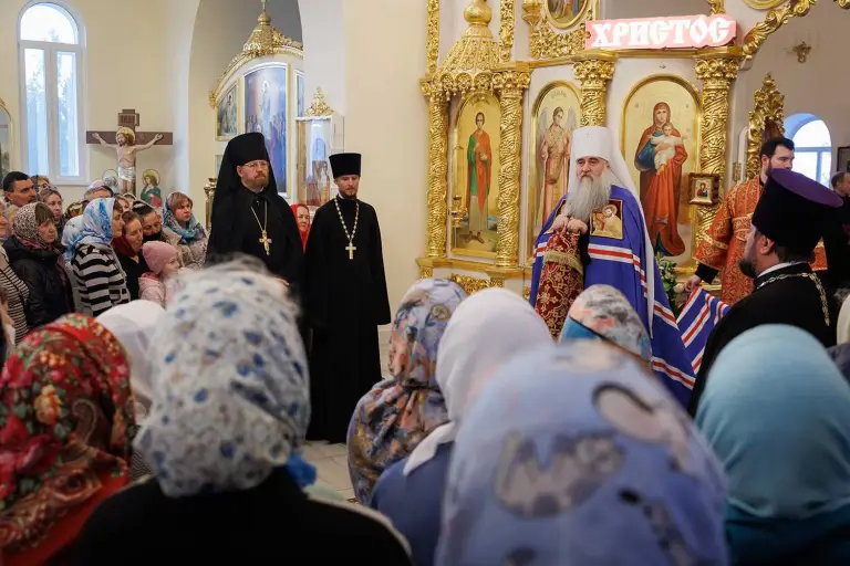 Всенощное бдение в храме во имя святителя Николая Чудотворца Ульяновска