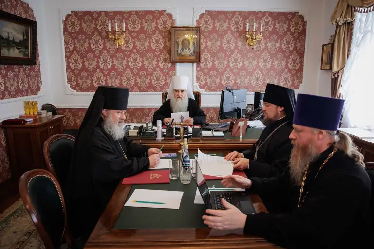 Заседание Архиерейского совета Симбирской митрополии